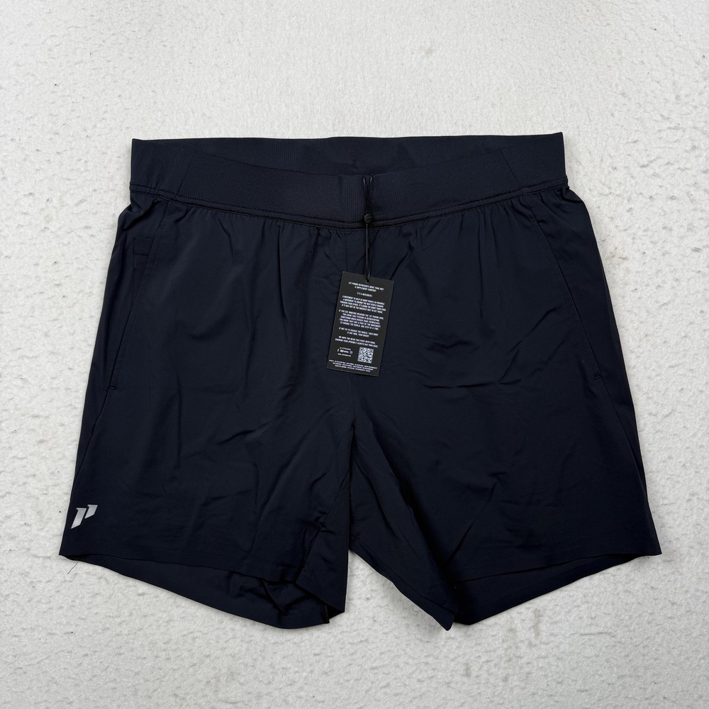 1st Phorm Shorts Mens XL Black Lined Athletic Running 7 Inseam Gym Training